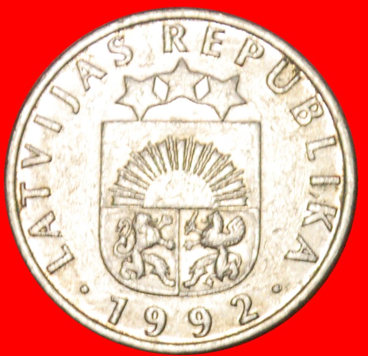  * DEUTSCHLAND (1992-2009): lettland (früher die UdSSR, russland) ★ 50 SANTIM 1992!  ★OHNE VORBEHALT!   