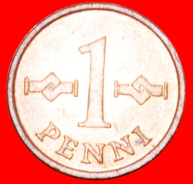  * UdSSR (früher russland): FINNLAND ★ 1 PENNY 1963! ★OHNE VORBEHALT!   