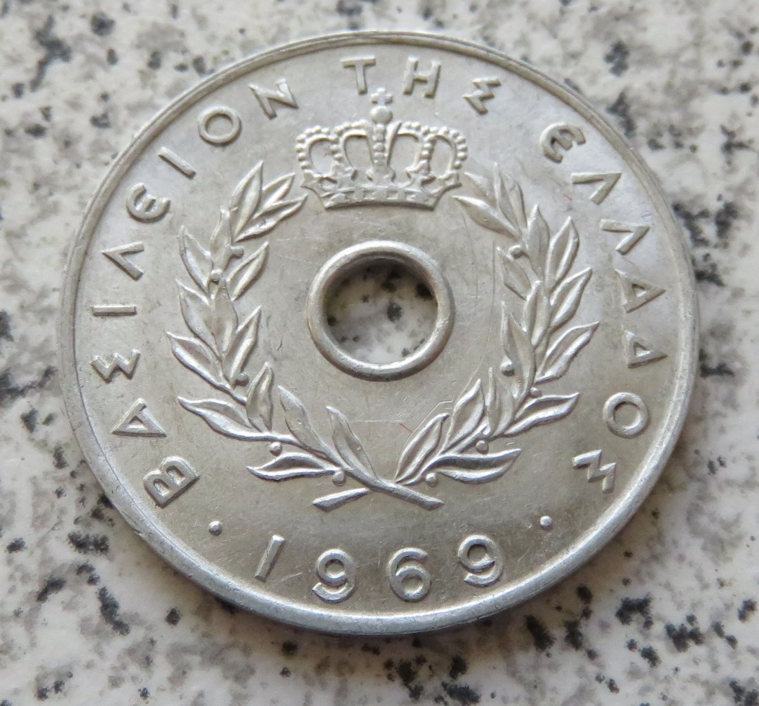  Griechenland 20 Lepta 1969   
