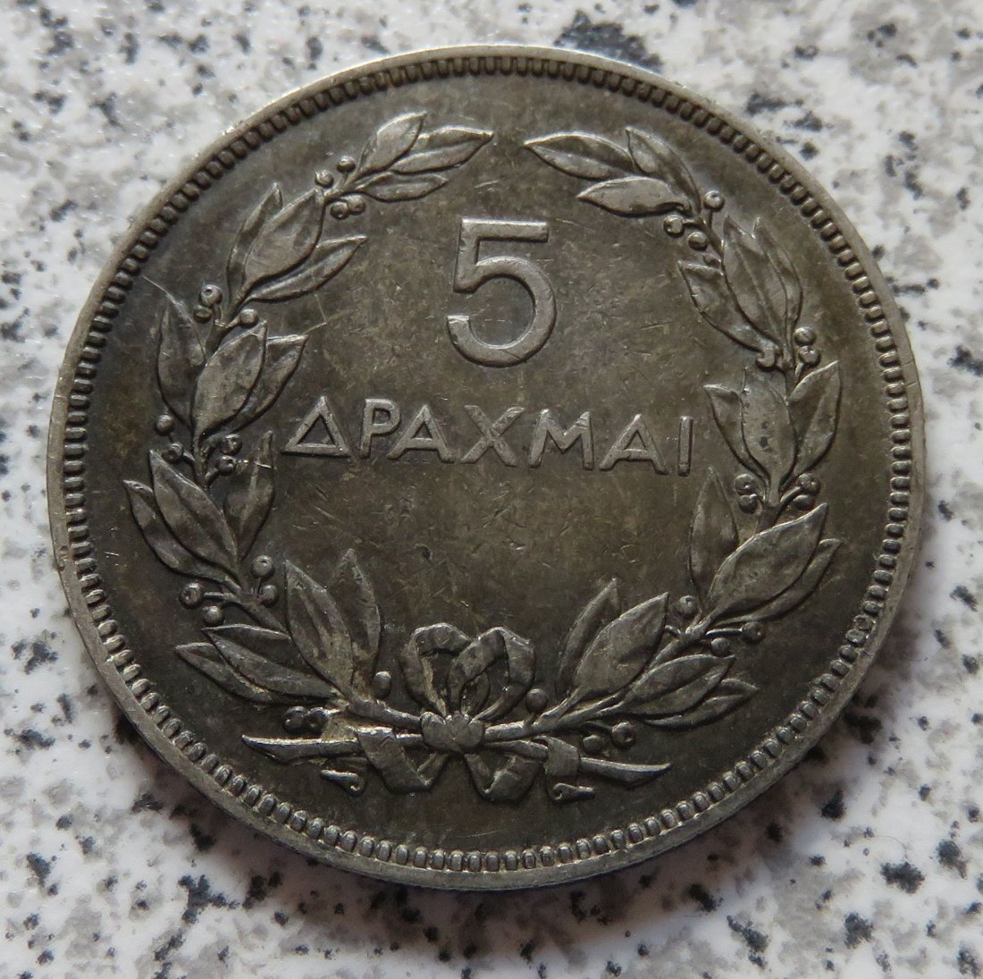  Griechenland 5 Drachmai 1930   