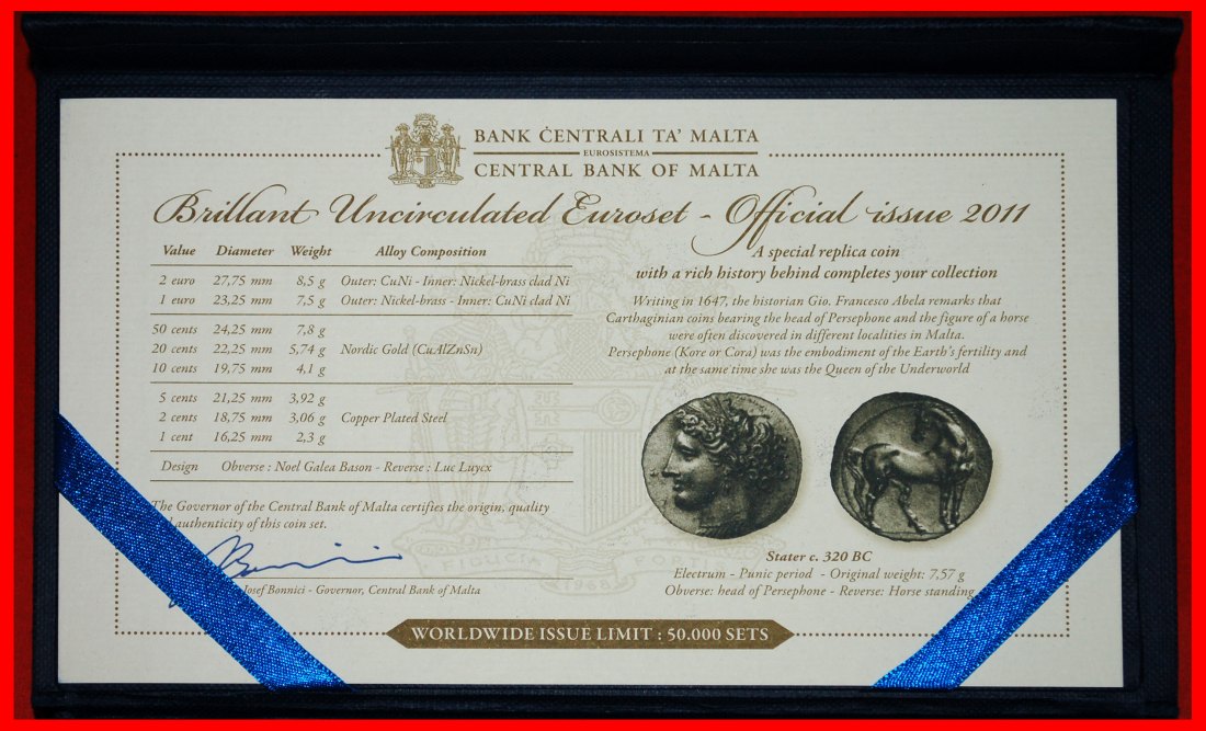  * STATER c. 320 BCE: MALTA★BU MINT SET 2011 (9 COINS + MEDAL) JUST PUBLISHED★LOW START ★ NO RESERVE!   