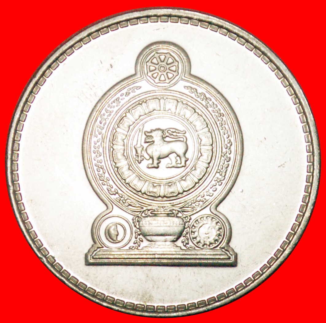  * LION (2005-2013): SRI LANKA ★ 2 RUPEES 2009 MINT LUSTRE DIES 3+C!★LOW START ★ NO RESERVE!   