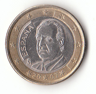  Spanien 1 Euro 2007 (C301)b.   