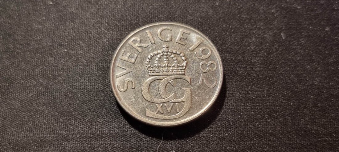  Schweden 5 Kronen 1982 Umlauf   