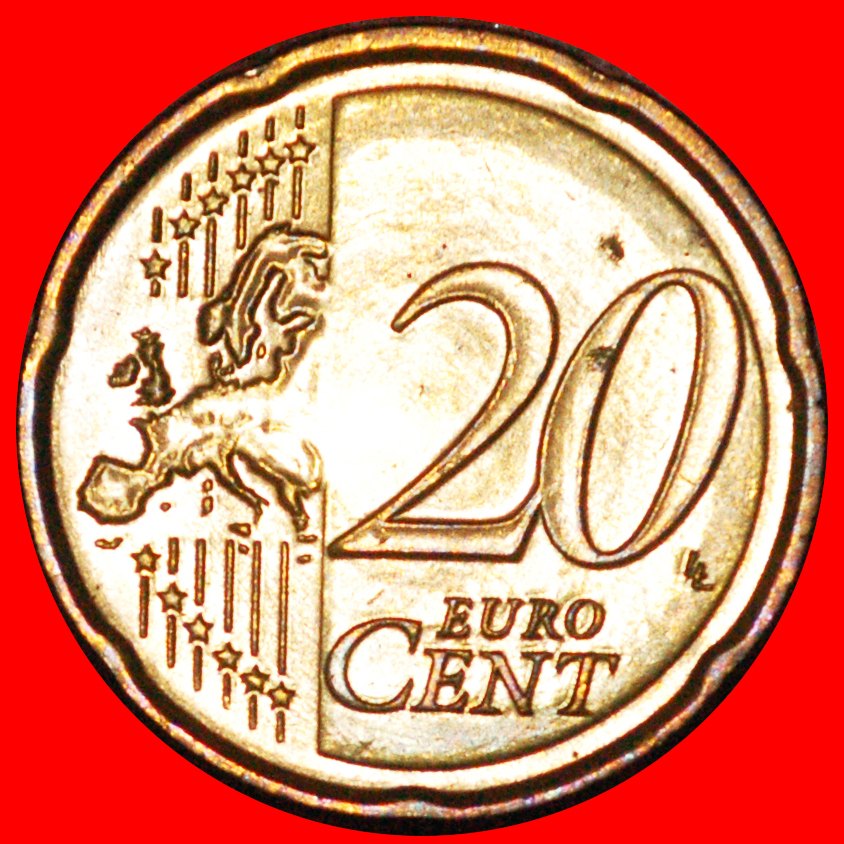  * GRIECHENLAND (2008-2021): ZYPERN ★ 20 CENT 2011! SCHIFF NORDISCHES GOLD uSTG★OHNE VORBEHALT!   