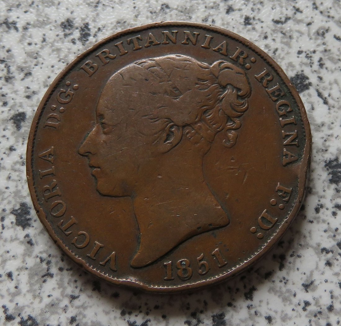  Jersey 1/13 of a Shilling 1851   