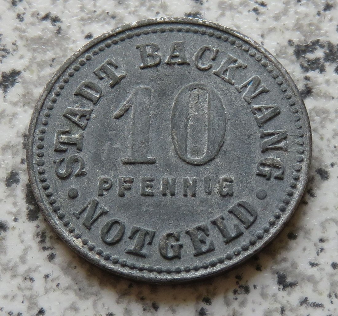  Backnang 10 Pfennig   