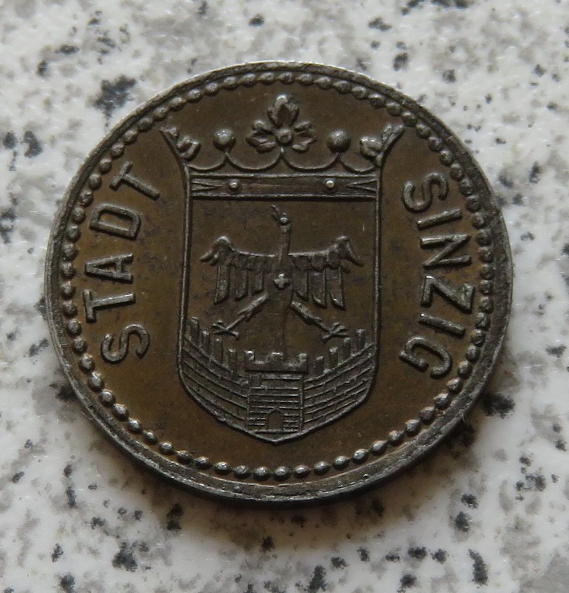  Sinzig 5 Pfennig 1919   
