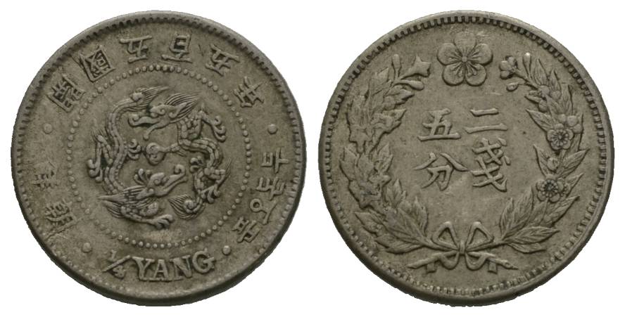  Korea; 1/4 Yang   