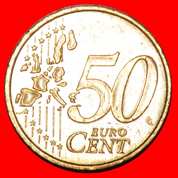 * SÄER FEHLER (1999-2006): FRANKREICH ★ 50 EUROCENT 1999 NORDISCHES GOLD!  OHNE VORBEHALT!   