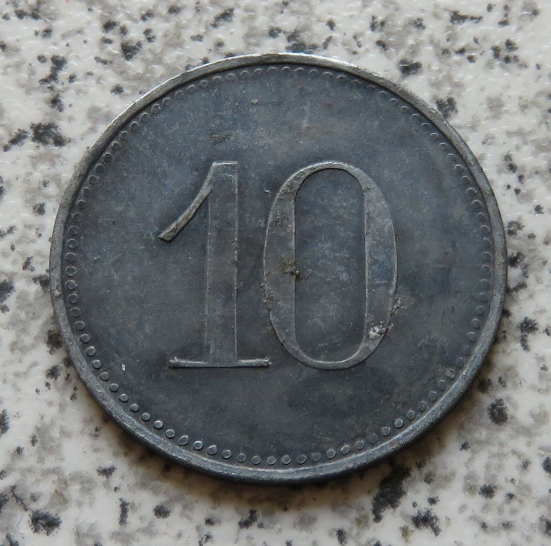  Kitzingen 10 Pfennig 1917   