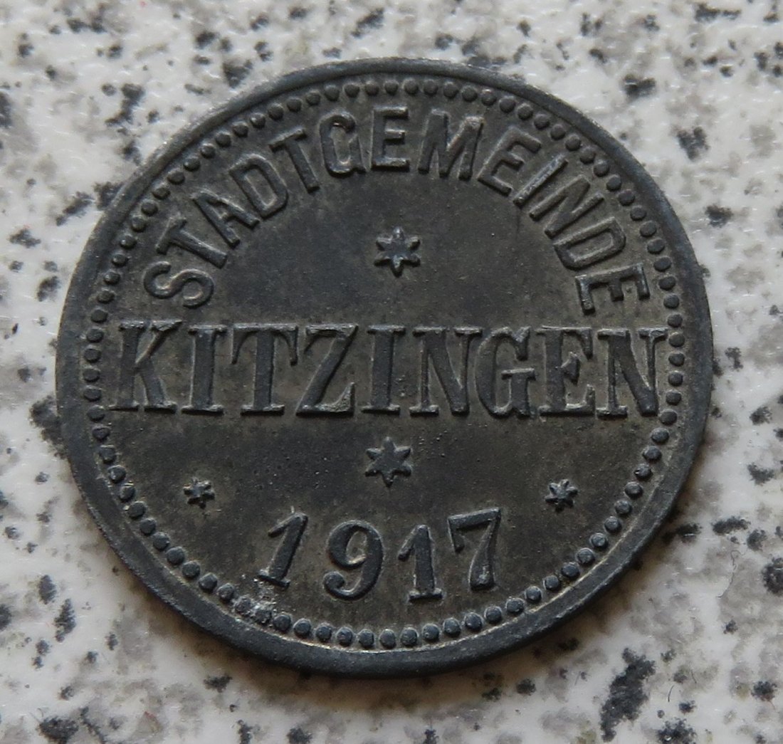  Kitzingen 10 Pfennig 1917   