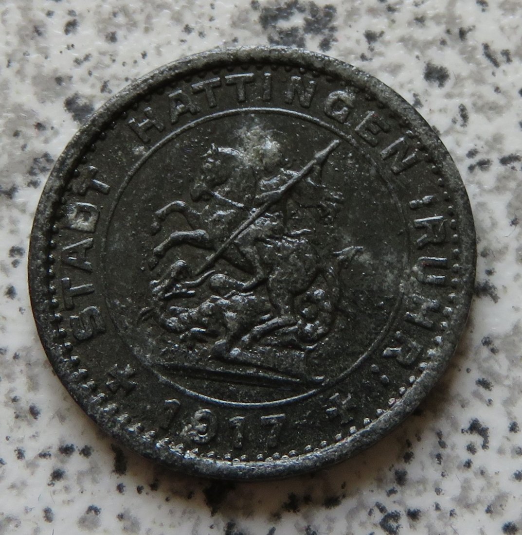  Hattingen 10 Pfennig 1917   
