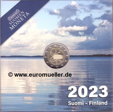 Finnland 2 Euro Gedenkmünze 2023...Naturschutz...PP   