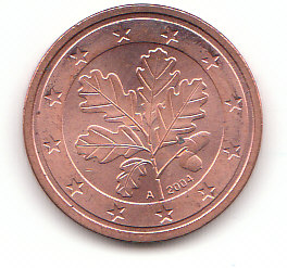  Deutschland 2 Cent 2004 A ( F067)b.   