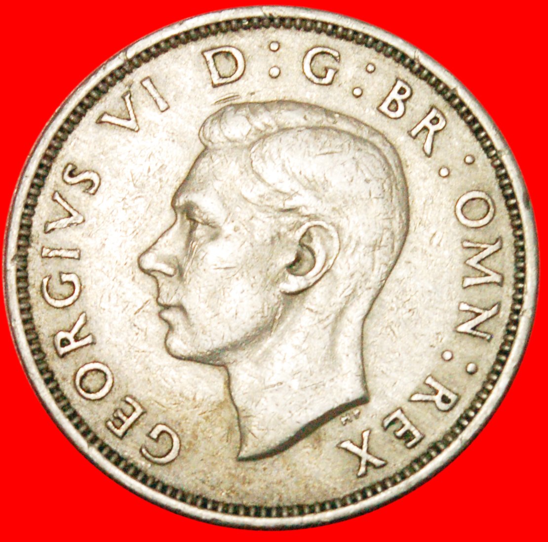  * TUDOR ROSE: GROSSBRITANNIEN ★ 2 SHILLING 1947! GEORG VI. (1937-1952)★OHNE VORBEHALT!   