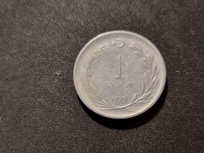  Türkei 1 Lira 1972 Umlauf   