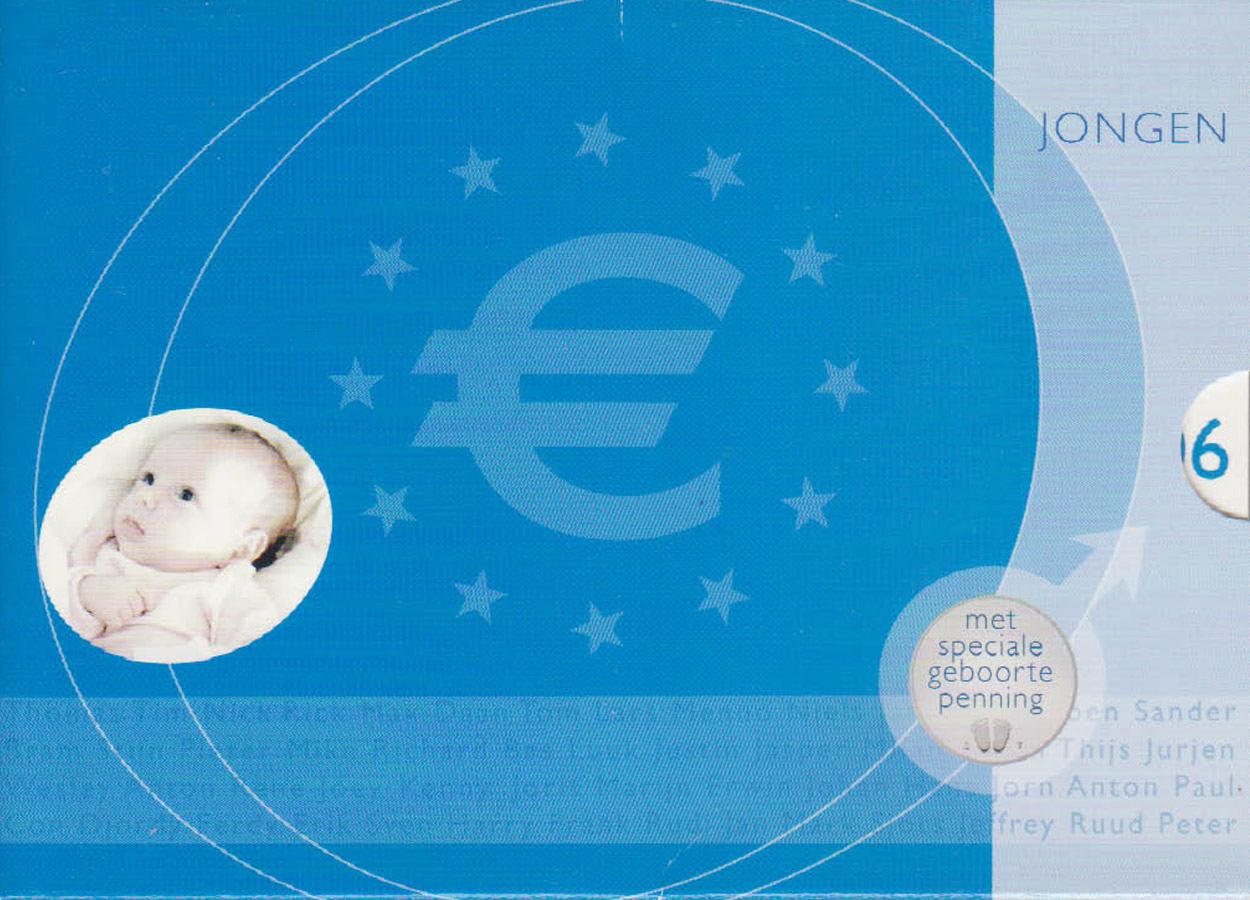  Sonder-KMS Niederlande *Babysatz - Junge* 2006 max 2.000St!   