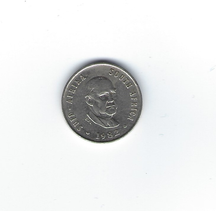  Südafrika 5 Cents 1982 Vorster   