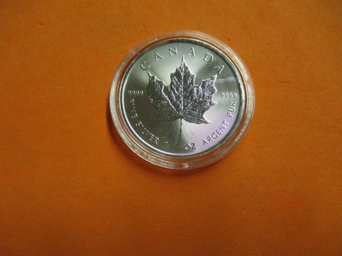  Kanada 5 Dollar 2020 1 Unze Silbermünze Maple Leaf   