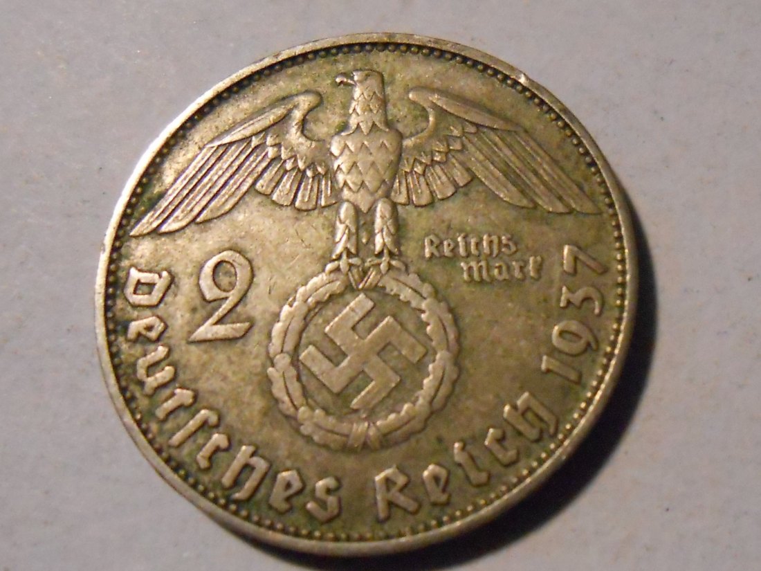  Drittes Reich Silber 2 RM 1937 D (3)   
