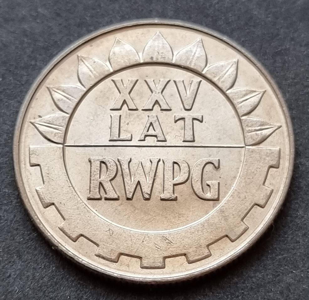  16272(1) 20 Zlotych (Polen / 25 Jahre RGW) 1974 in UNC ............................ von Berlin_coins   