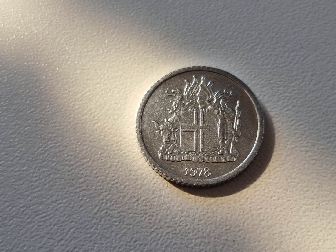  Island 1 Krona 1978 VZ   