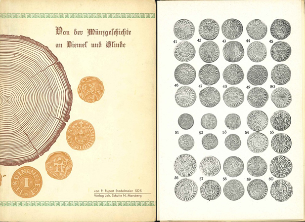  Stadelmaier, P. Rupert. Von der Münzgeschichte an Diemel und Glinde (Münzen von Marsberg).   
