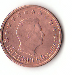  2 Cent Luxemburg 2004 (F075)b.   