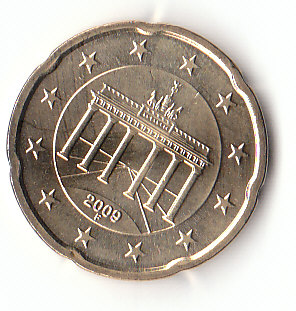  20 Cent Deutschland 2009 F (F079)  b.   