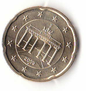 20 Cent Deutschland 2009 F (F079) b.