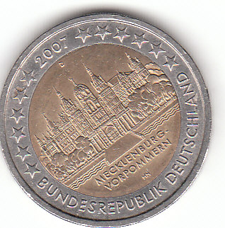  2 Euro Deutschland 2007 D (F080)   