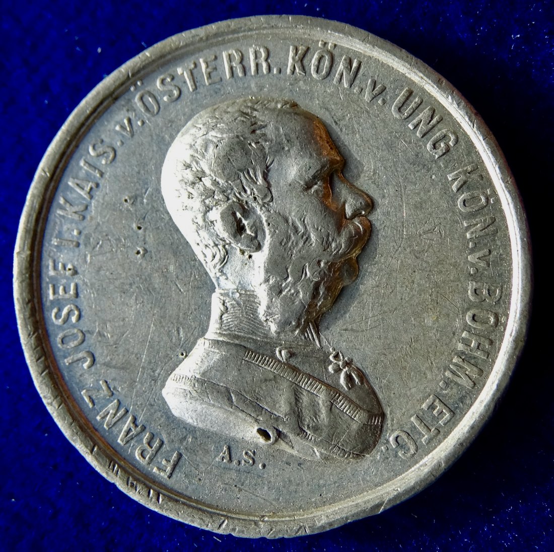  Wien Weltausstellung 1873 Medaille von Anton Scharff   