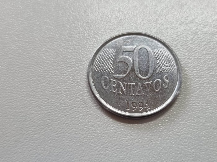  Brasilien 50 Centavos 1994 Umlauf   