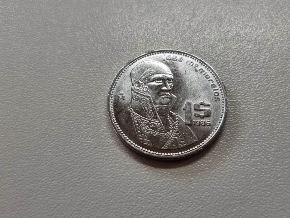  Mexiko 1 Peso 1985 STG   