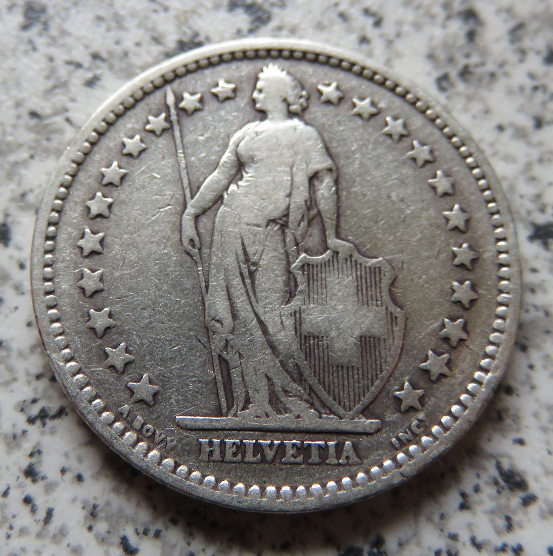  Schweiz 2 Franken 1894 A   