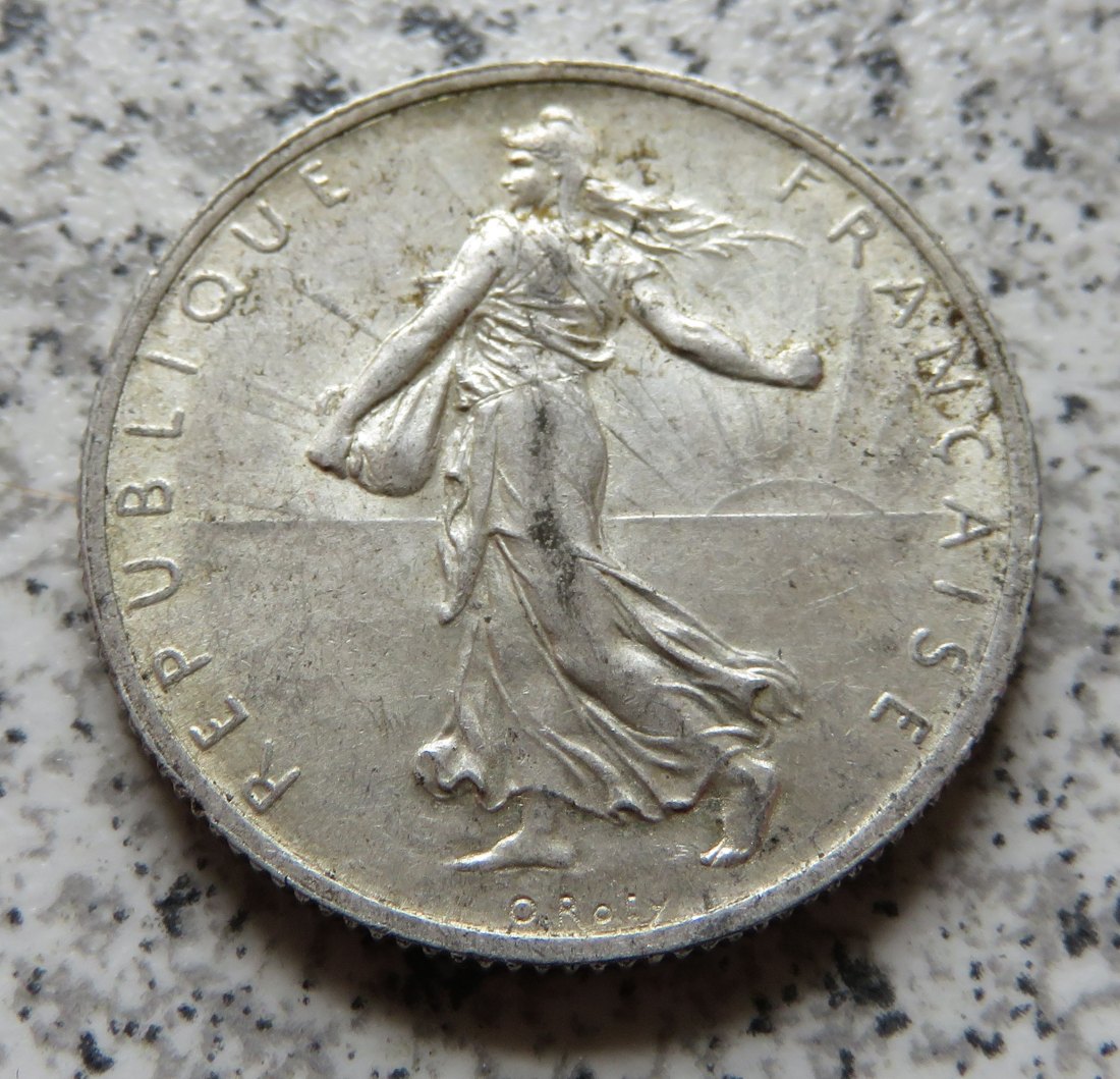  Frankreich 2 Francs 1914   