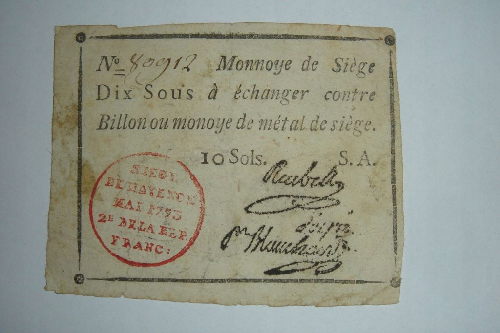 10 sols 1793