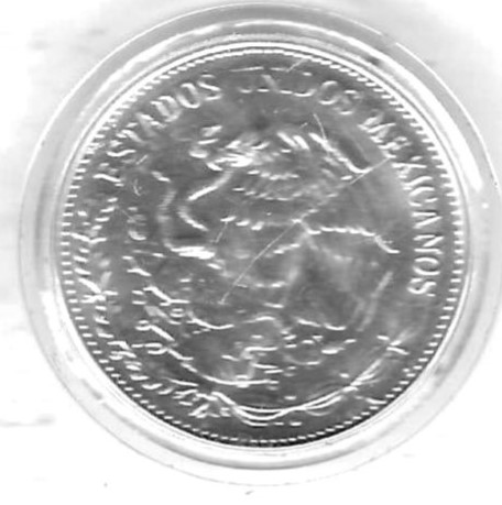  Mexico 50 Pesos 1985, WM 86, Silber 15,55 gr. 0,720, BU, siehe Scan unten   