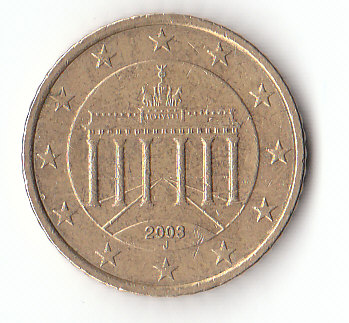  50 Cent Deutschland 2003 J (F090)b.   