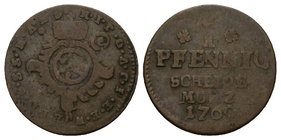  Altdeutschland; Pfennig 1769?   