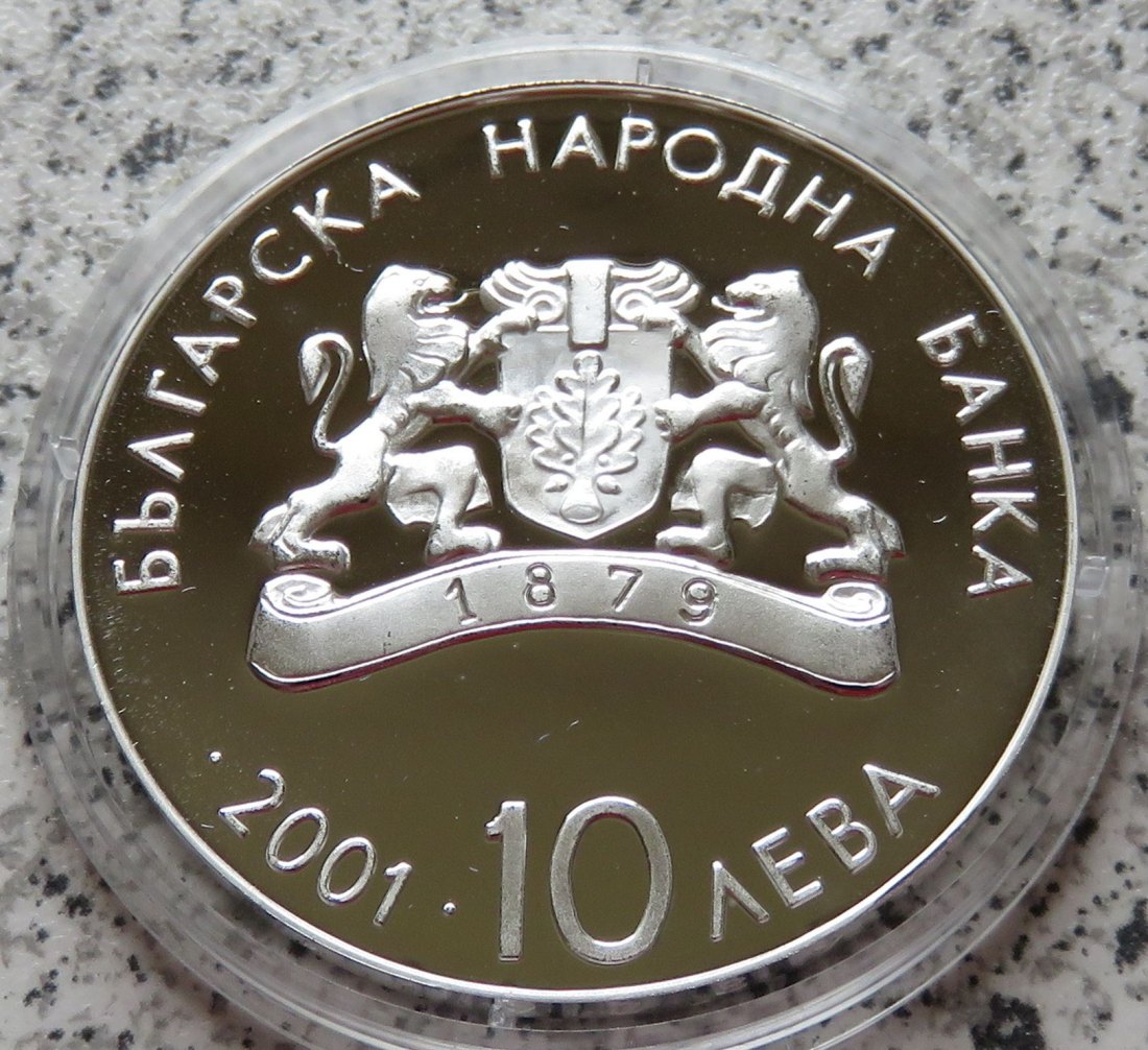  Bulgarien 10 Lewa 2001   