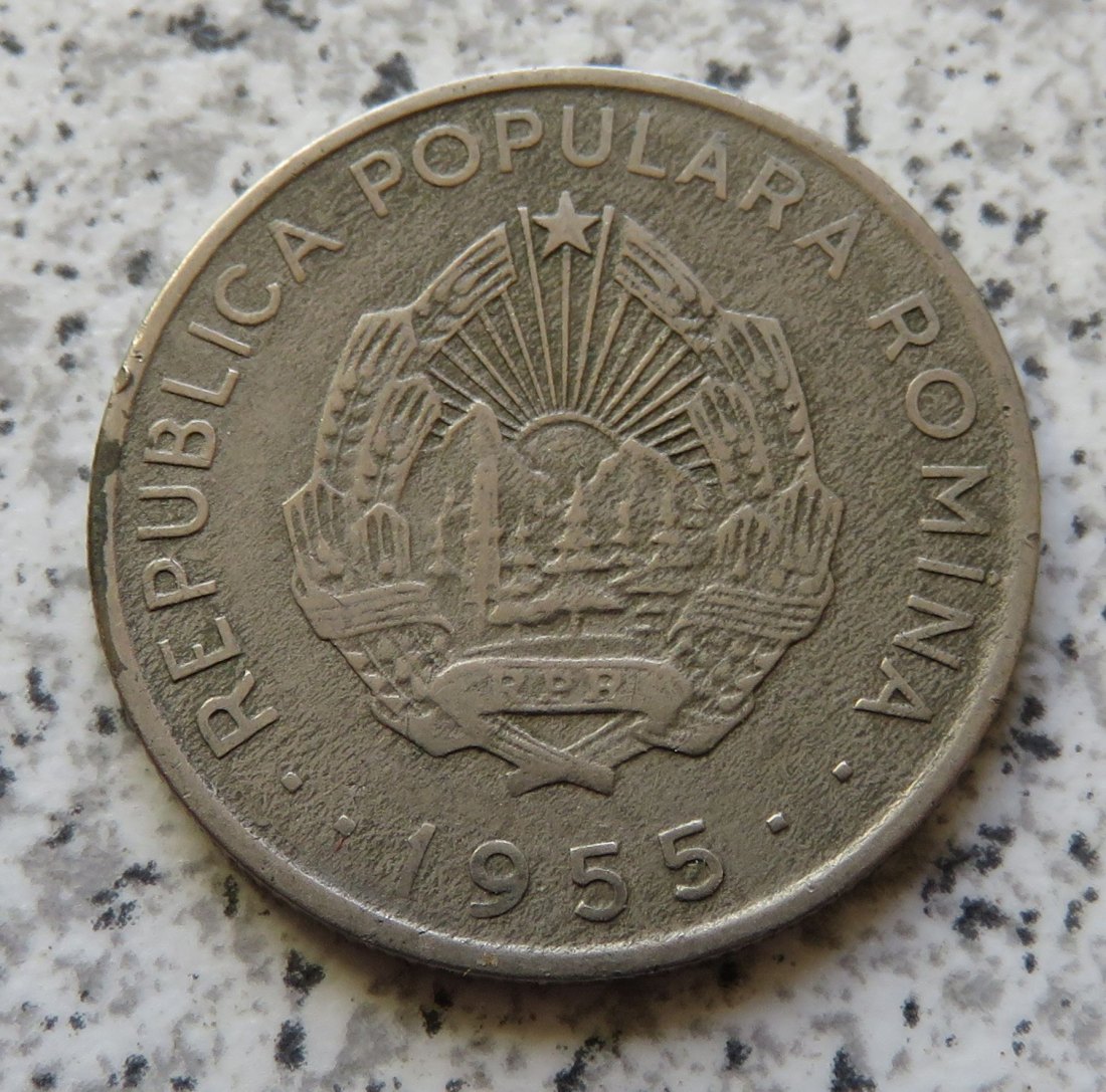  Rumänien 50 Bani 1955   