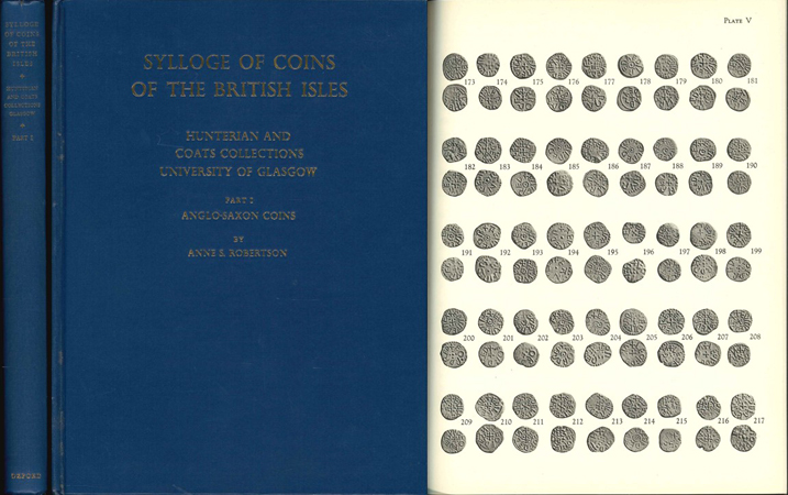  Robertson, Anne S.. Sylloge of Coins of the British Isles. Hunterian and Coats Collections Universit   