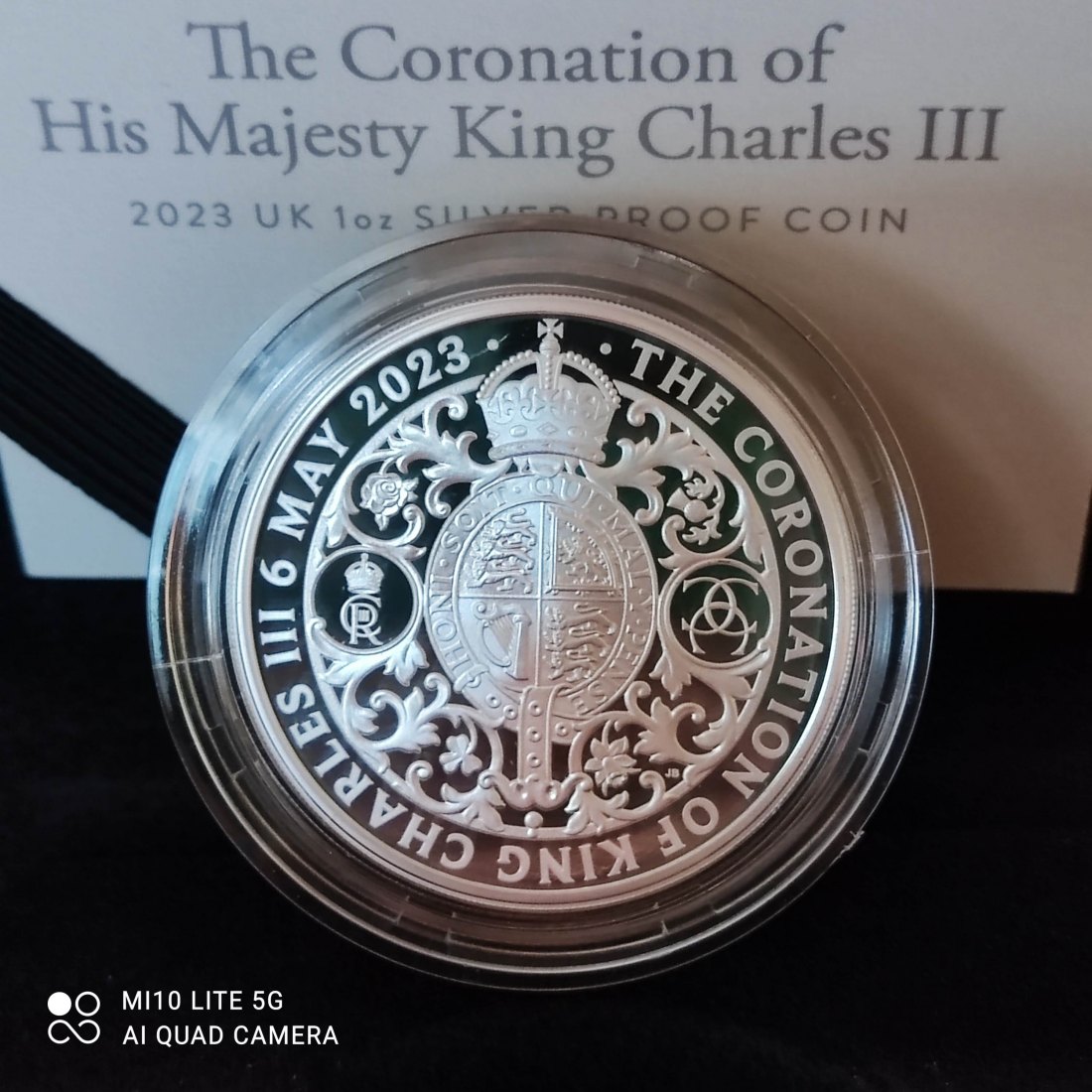  Großbritannien United Kingdom 1 Oz Silber 2023 Krönung von König Charles III   