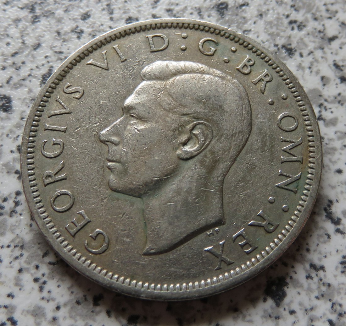  Großbritannien half Crown 1949   