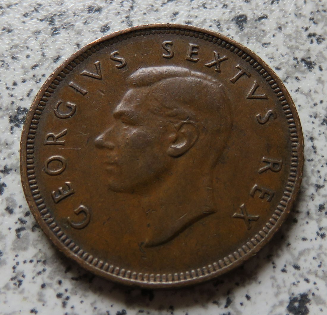  Südafrika 1 Penny 1950   