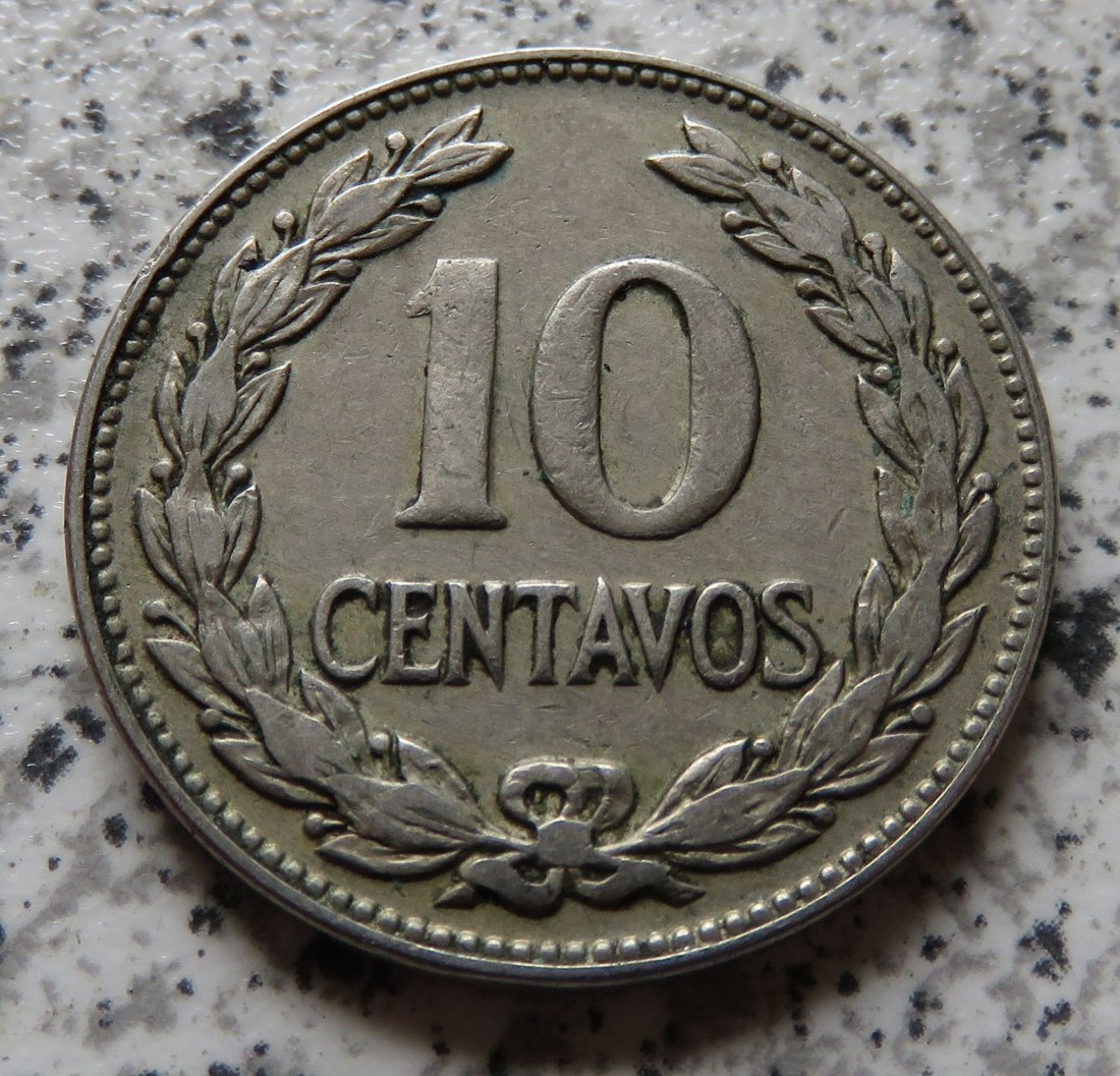  El Salvador 10 Centavos 1969   