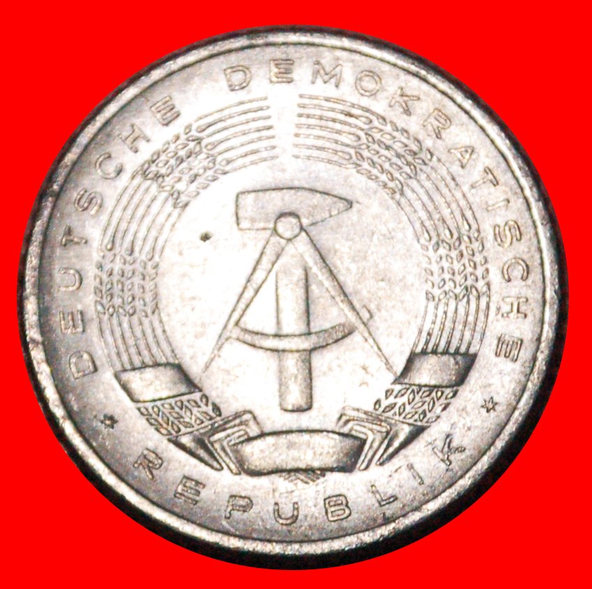  * HAMMER AND COMPASS (1958-1990): GERMANY ★ 50 PFENNIG 1982A MINT LUSTRE!★LOW START★ NO RESERVE!   