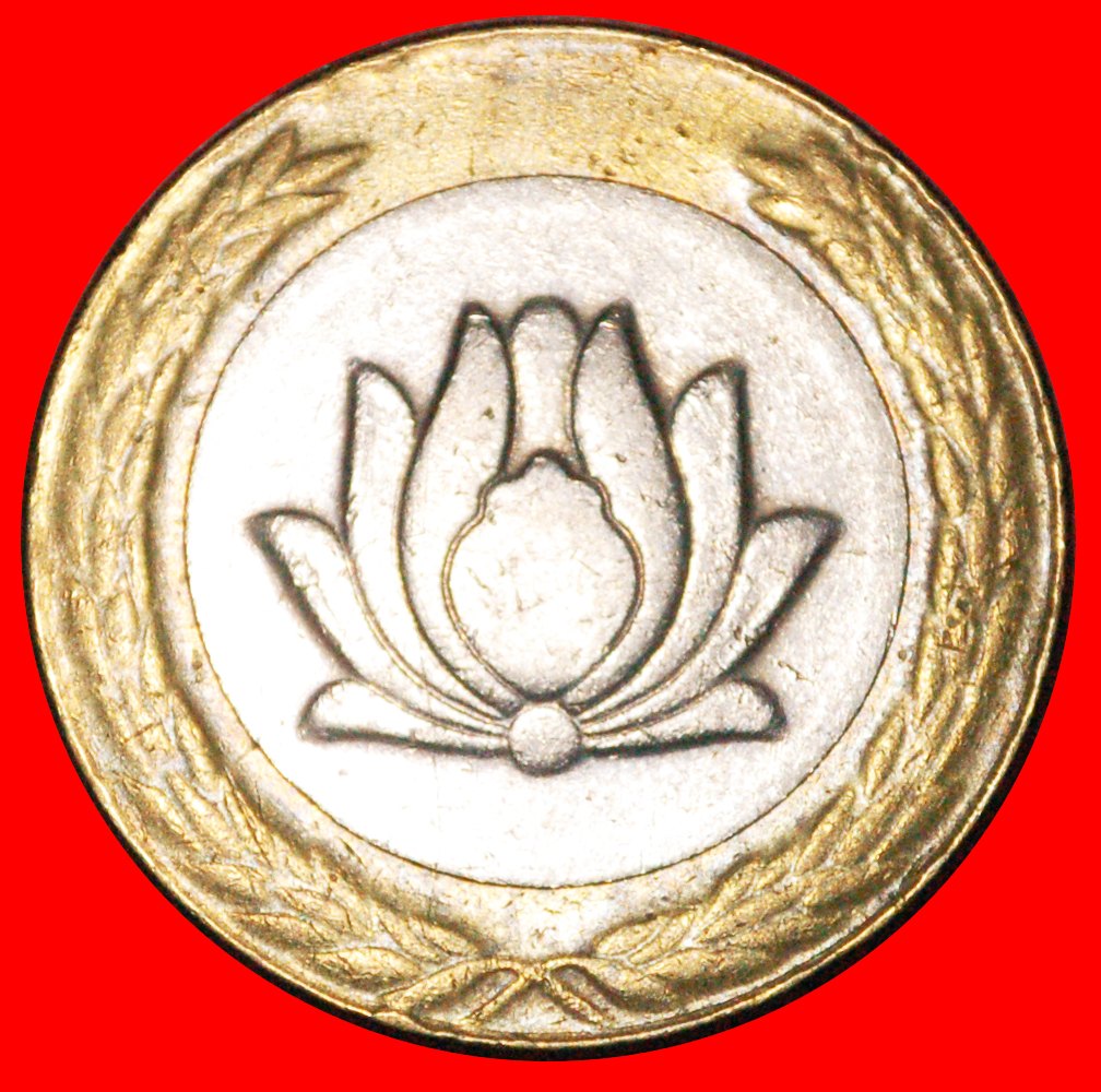 * BIMETALLISCH (1992-2003): IRAN ★ 250 RIAL 1378 (1999) BLUME! OHNE VORBEHALT!